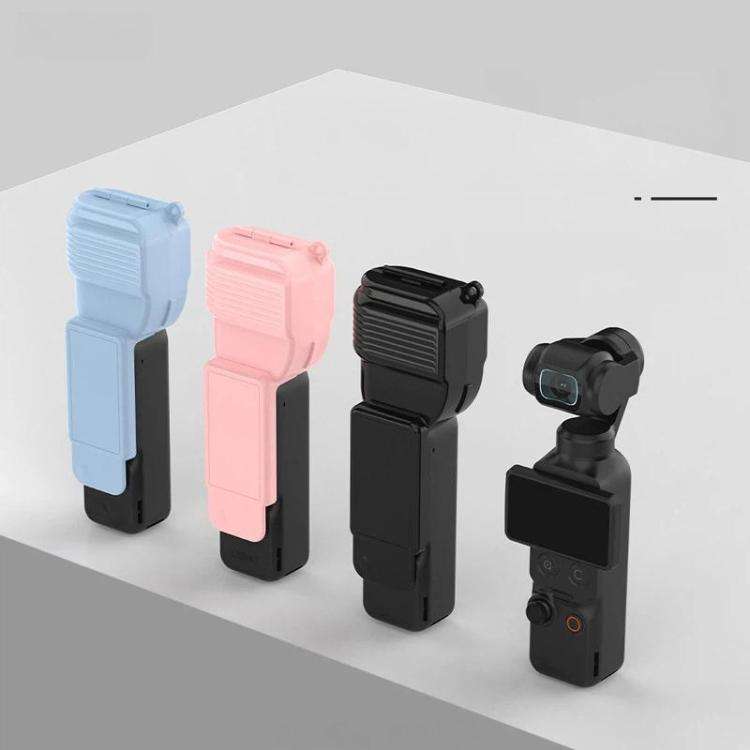 For DJI Osmo Pocket 4 BRDRC Display Lens Cover Gimbal Protective Case(Black)