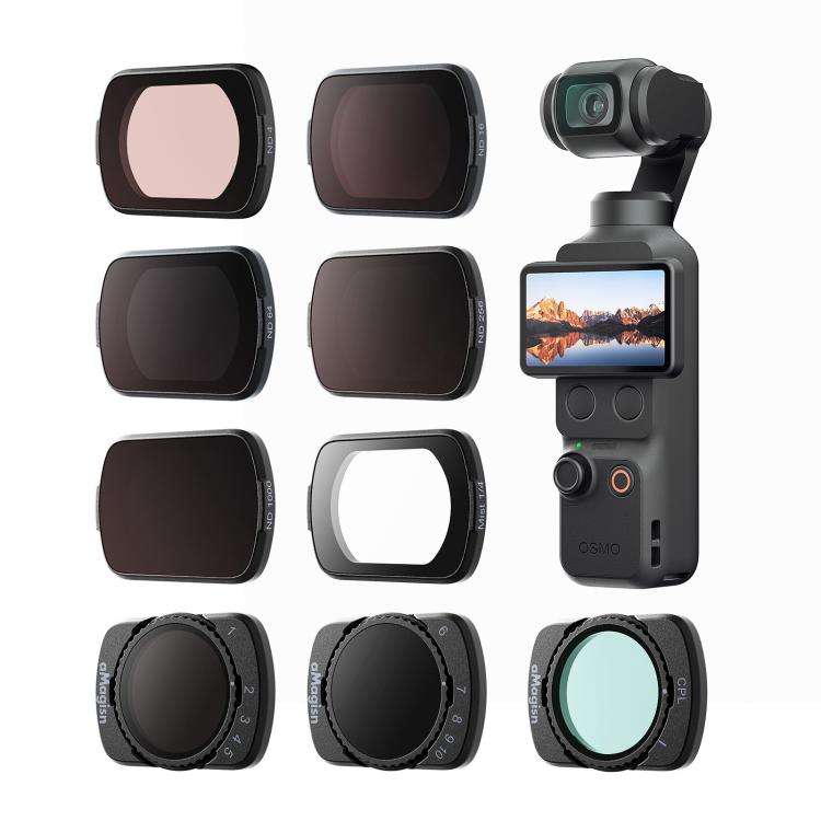 For DJI Osmo Pocket 4 / 3 aMagisn Magnetic Lens Filter ND1000