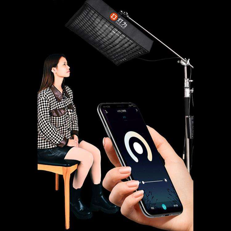 DENGWEI FP150S 150W Rollable LED Video Light With Grid 2700K-6500K Bi-Color Flexible LED Light Pa...