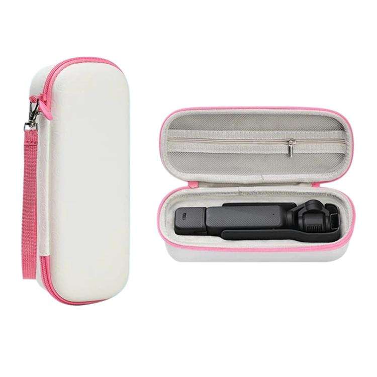 For DJI Osmo Pocket 3 Standalone & Essential Accessories Hard Carrying Case PU Leather Storage Ba...