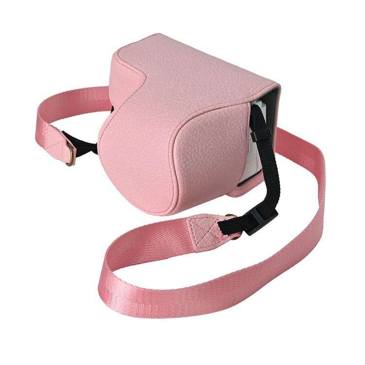 For Sony ZV-E10 II / ZV-E10M2 PU Leather Camera Case Bag Protective Half Body Cover With Shoulder...