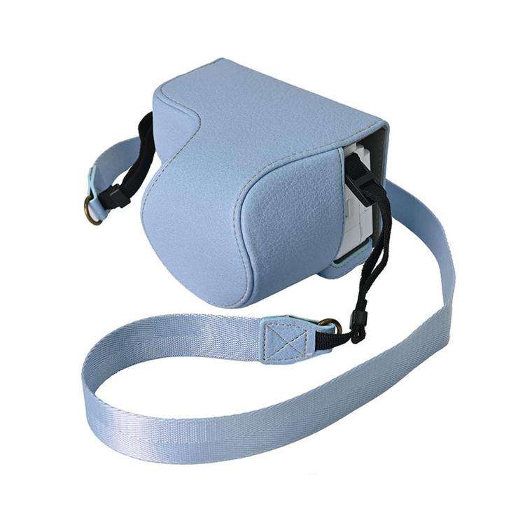 For Sony ZV-E10 II / ZV-E10M2 PU Leather Camera Case Bag Protective Half Body Cover With Shoulder...
