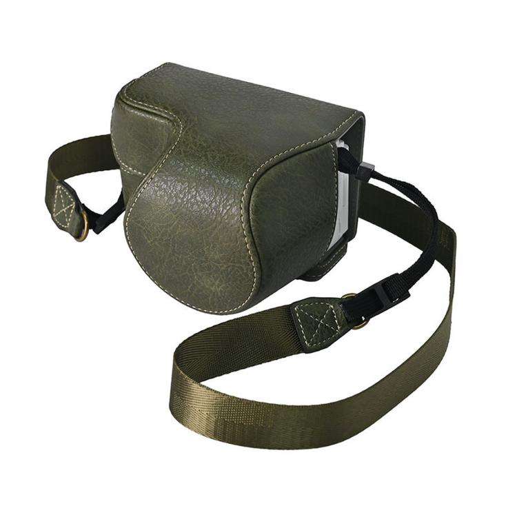 For Sony ZV-E10 II / ZV-E10M2 PU Leather Camera Case Bag Protective Half Body Cover With Shoulder...