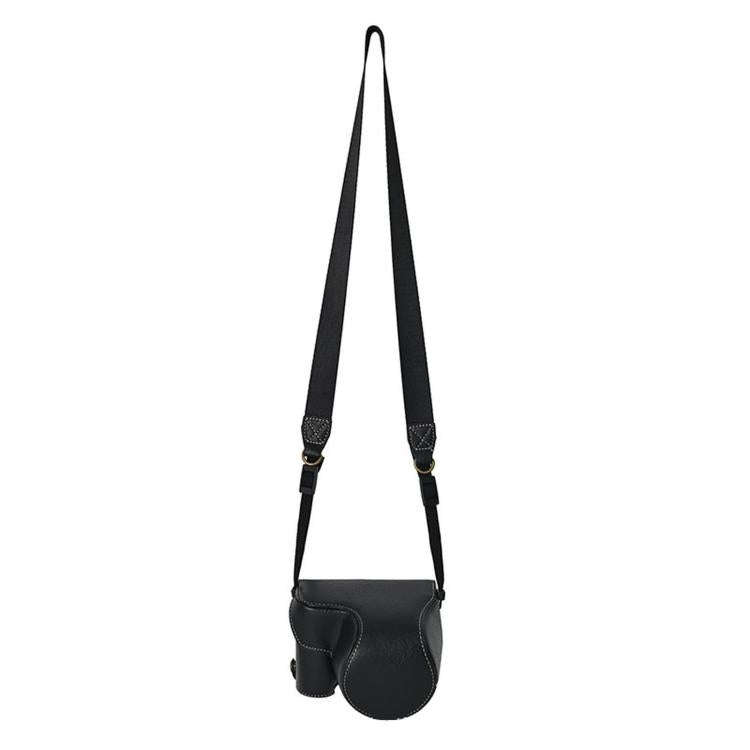 For Sony ZV-E10 II / ZV-E10M2 PU Leather Camera Case Bag Protective Half Body Cover With Shoulder...