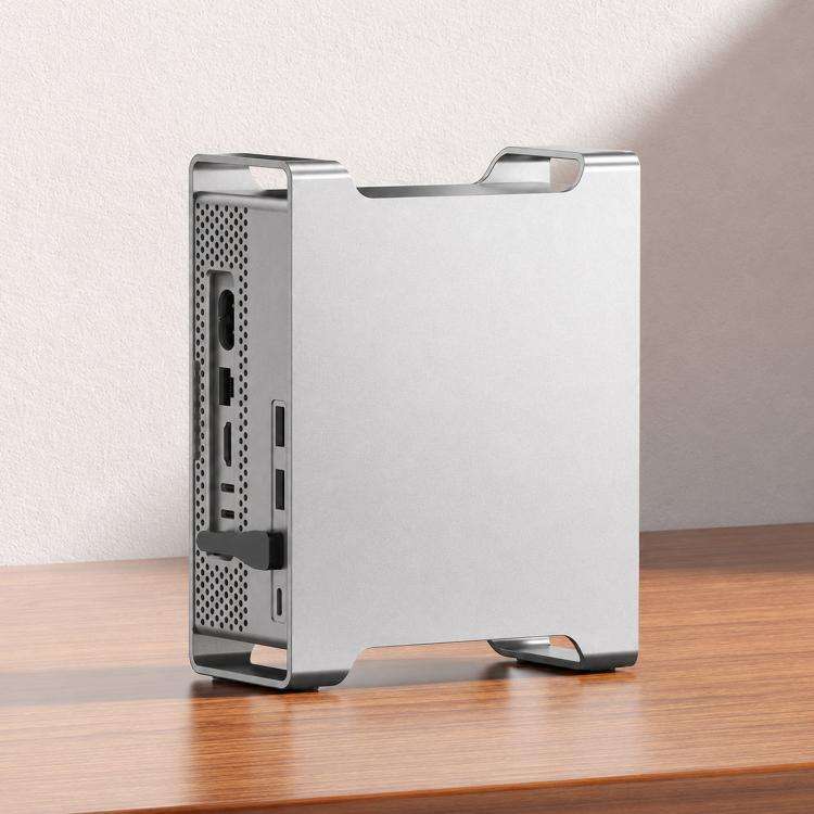 Blueendless MAC908 For Mac Mini M4 Stand & Hub With SSD Enclosure 2xUSB3.2+2xUSB2.0+SD/TF4.0+USB-C