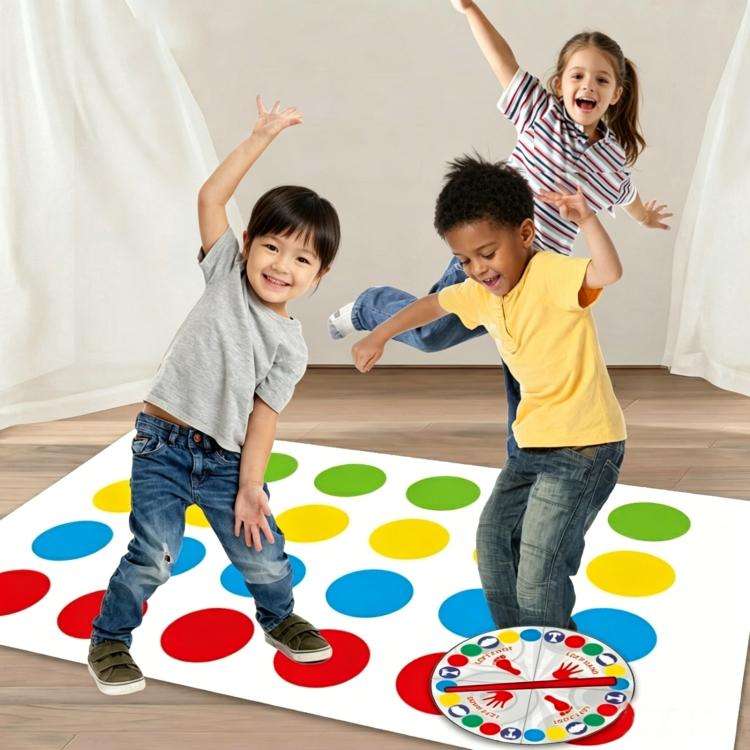 Children Interactive Dance Mat Multi-Family Party Game(Color Box)