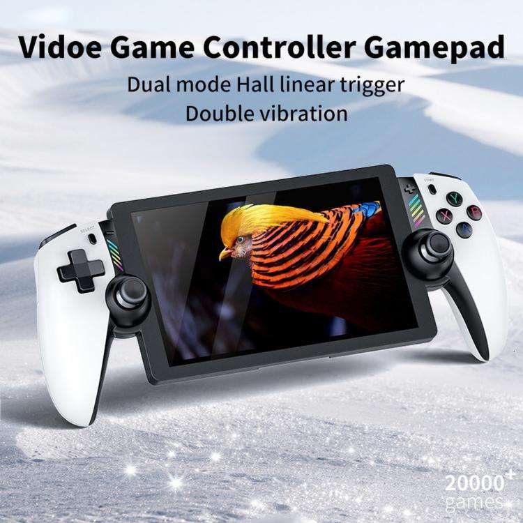 SJGAM M28 Vibration Experience 7 Inch IPS Large Screen Handheld Gaming Console, Memory: 256GB
