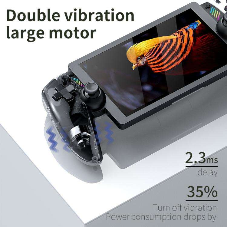 SJGAM M28 Vibration Experience 7 Inch IPS Large Screen Handheld Gaming Console, Memory: 256GB