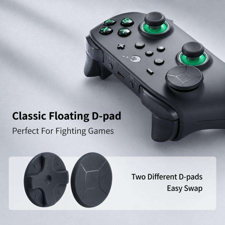 GuliKit TT MAX Wireless Controller with 720-degree Adjustable TMR Joysticks, Magnetic Levitation ...