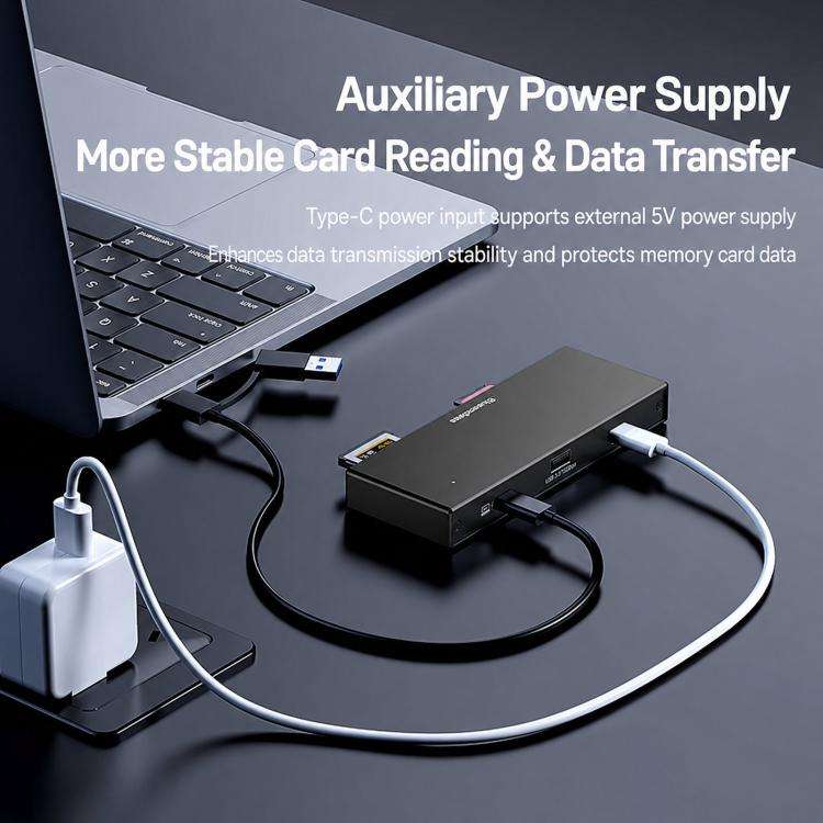 Blueendless USB 3.2 High-Speed Card Reader For CFEA/CFeB/SD 4.0/TF Cameras And Memory Cards(Five ...