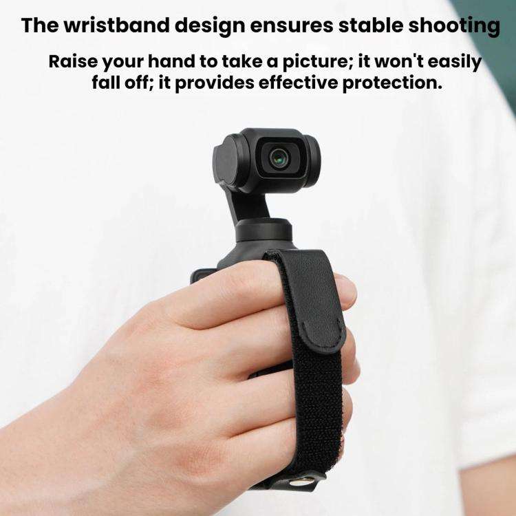 For DJI Pocket 4 / 3 Flymile Multi-Functional Handheld Extender Frame With Strap Mount(Black)