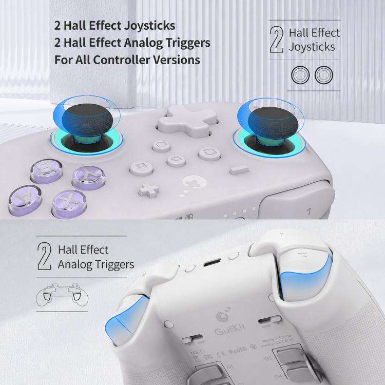 GuliKit NS39 KK3 MAX Controller With Hall Effect Joysticks & Triggers Supports Windows / Switch /...
