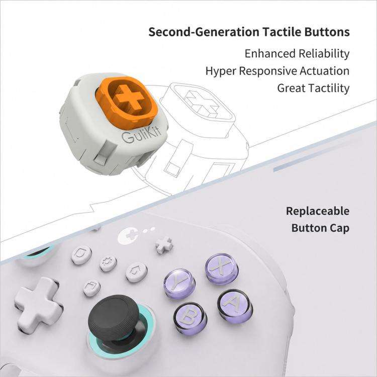 GuliKit NS39 KK3 MAX Controller With Hall Effect Joysticks & Triggers Supports Windows / Switch /...