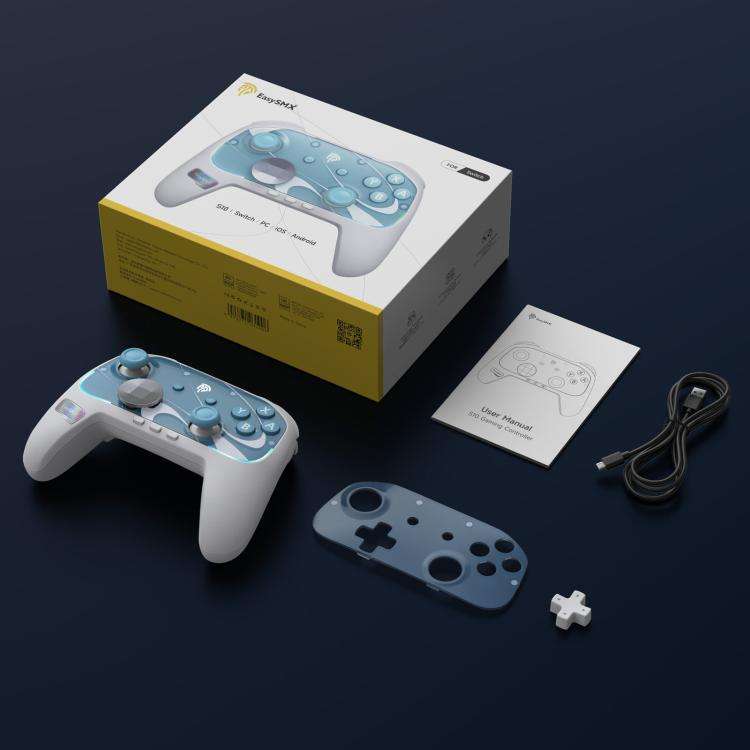 EasySMX S10 Wireless Controller for Nintendo Switch & Switch 2 Gamepad with NFC, HD Rumble & Swap...