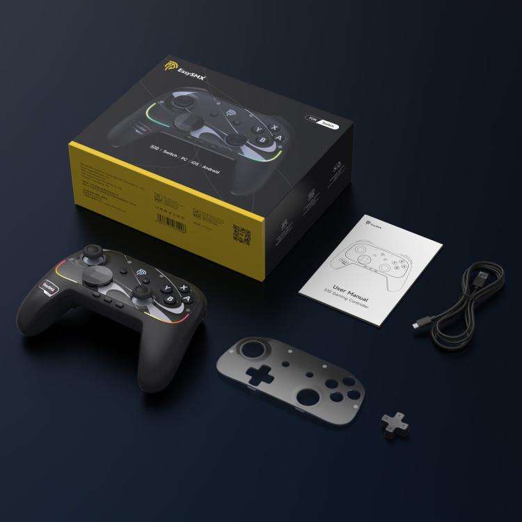 EasySMX S10 Wireless Controller for Nintendo Switch & Switch 2 Gamepad with NFC, HD Rumble & Swap...