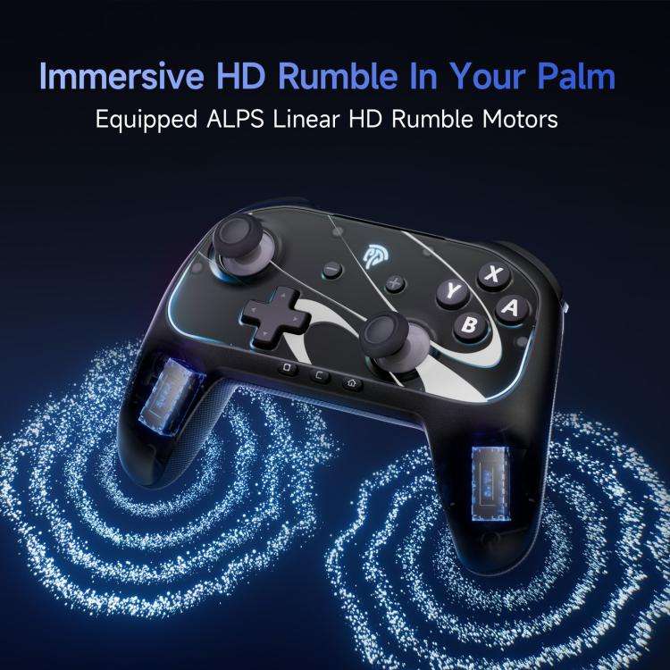 EasySMX S10 Wireless Controller for Nintendo Switch & Switch 2 Gamepad with NFC, HD Rumble & Swap...