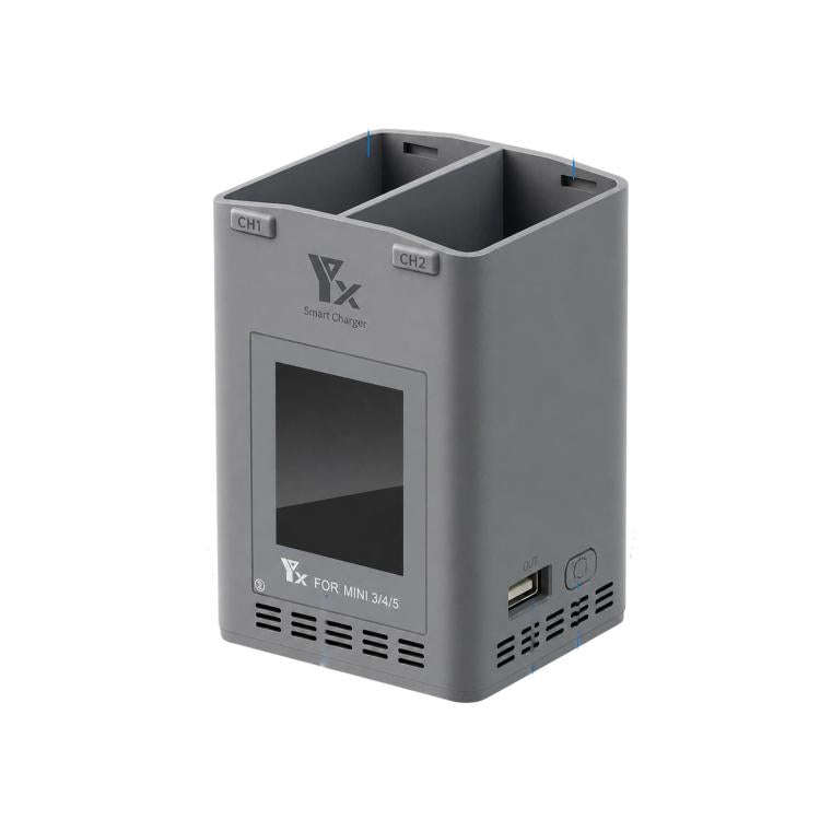 YX 100W Dual Charger with Color LCD Screen for DJI Mini 5/4/3 Pro Smart Flight Battery Charging Hub