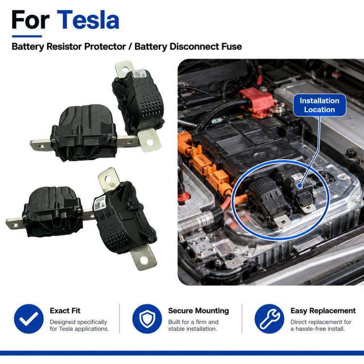 For 2017-2022 Tesla Model 3 / Y Battery Circuit Breaker Fuse 1064689(High Quality)