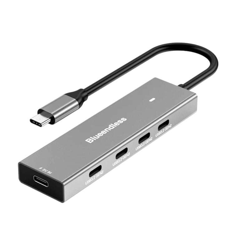 Blueendless 5 In 1 10Gbps High-Speed Computer/Mobile Phone Converter/Extension Splitter, Interfac...