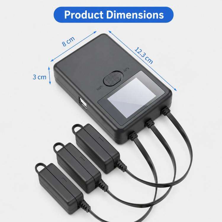 YX 3-Way Smart Charger with LCD Display For DJI Mini 5 Pro / Mini 4 Pro / Mini 3 Pro / Mini 3 Mul...