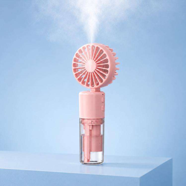 Handheld Misting Fan with Neck Strap 180 Degree Foldable Portable Water Spray Fan Type-C Recharge...
