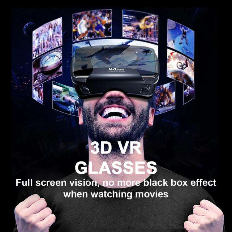 VRG Pro Mobile 3D Virtual Reality Smart VR Goggles, Spec: Blue Light (White)