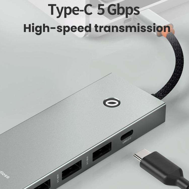 Blueendless Type-C Docking Station 4K 60Hz Screen Mirroring USB 3.0 Splitter, Interface: HDMI2.0+...