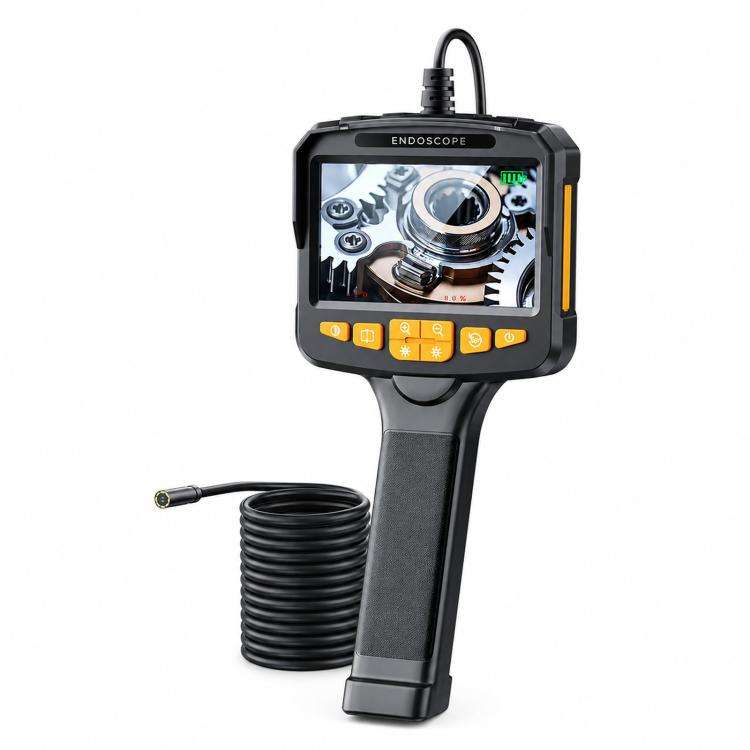 NK008S 2m Cable Length 5.5mm Lens Endoscope Camera With 4.3 inch IPS HD Screen Borescope Camera H...