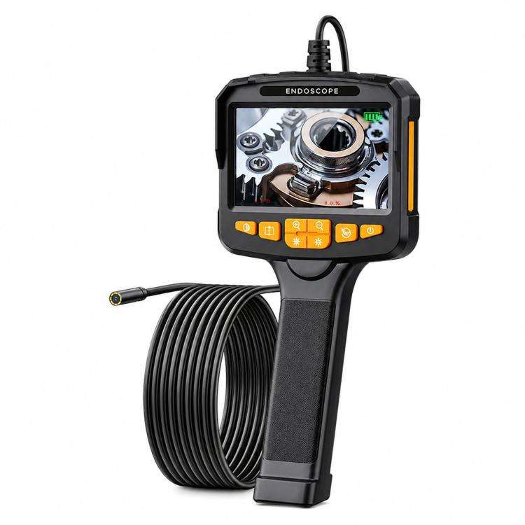 NK008S 5m Cable Length 5.5mm Lens Endoscope Camera With 4.3 inch IPS HD Screen Borescope Camera H...