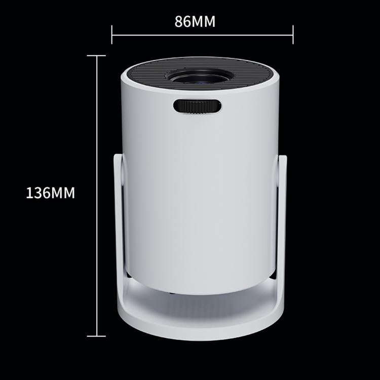 HY300Pro+ Mini Android 13 Short-Throw Projector HD Portable Home Projector UK Plug(White)