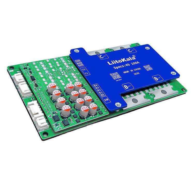 LiitoKala 4-channel Lithium Iron Phosphate Same-port Protection Board with Balanced Temperature C...