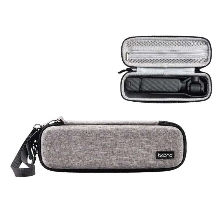 Baona FD006 For DJI Osmo Pocket 3 Hard EVA Case Action Camera Protective Travel Pouch, Spec: Gray