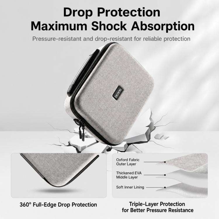 Baona BN-FD004 For DJI Mini 4K Hard EVA Carrying Case Drone Shoulder Bag Protective Storage Box, ...