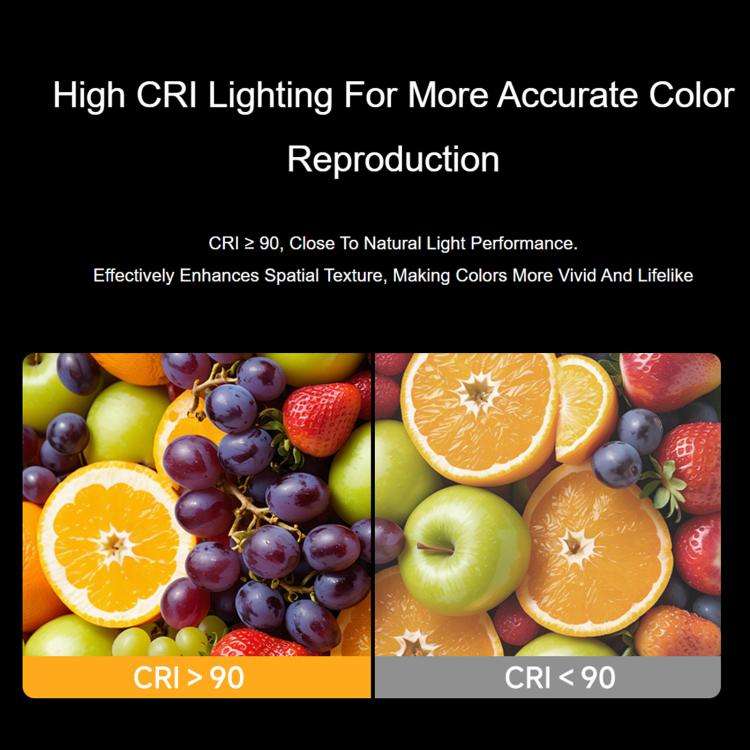 Waveshare 4000K DC 12V 5m 480 LEDs/m Single-Color COB Soft Light Strip No Light Spots Supports Fr...