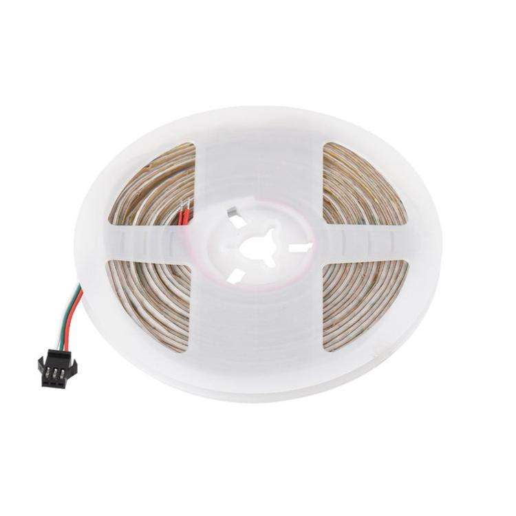Waveshare 5m 160LEDs/M 5V RGB Colorful COB LED Strip WS2812B Control Chips Cuttable And Programmable
