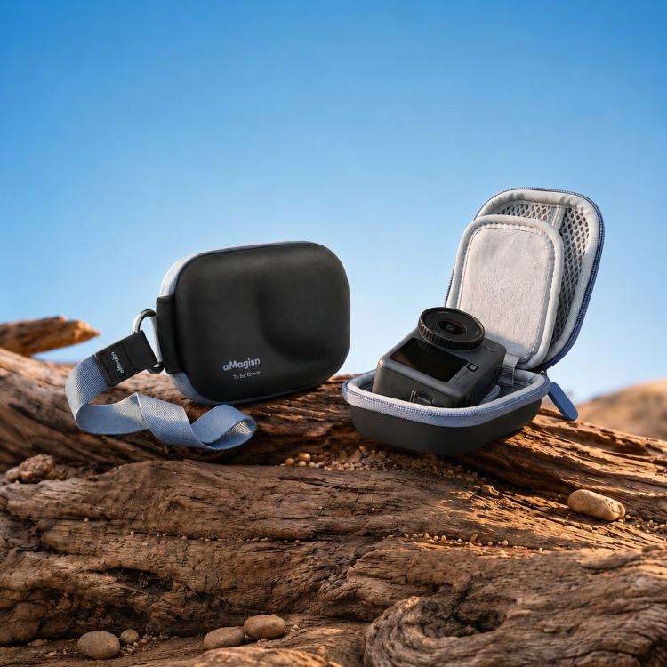 AMagisn ChicLite Series Action Camera Mini Carrying Case For Insta360, DJI Osmo Action & GoPro He...