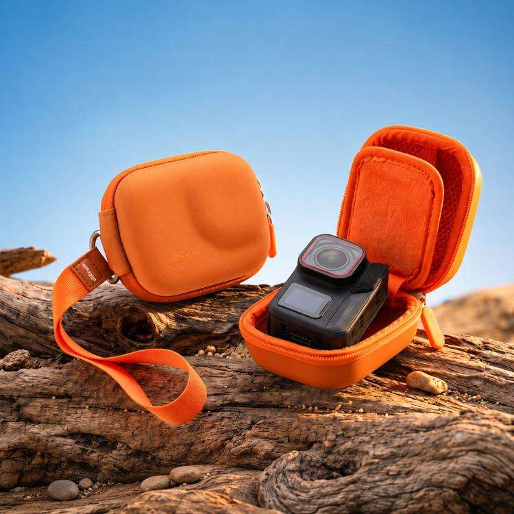 AMagisn ChicLite Series Action Camera Mini Carrying Case For Insta360, DJI Osmo Action & GoPro He...