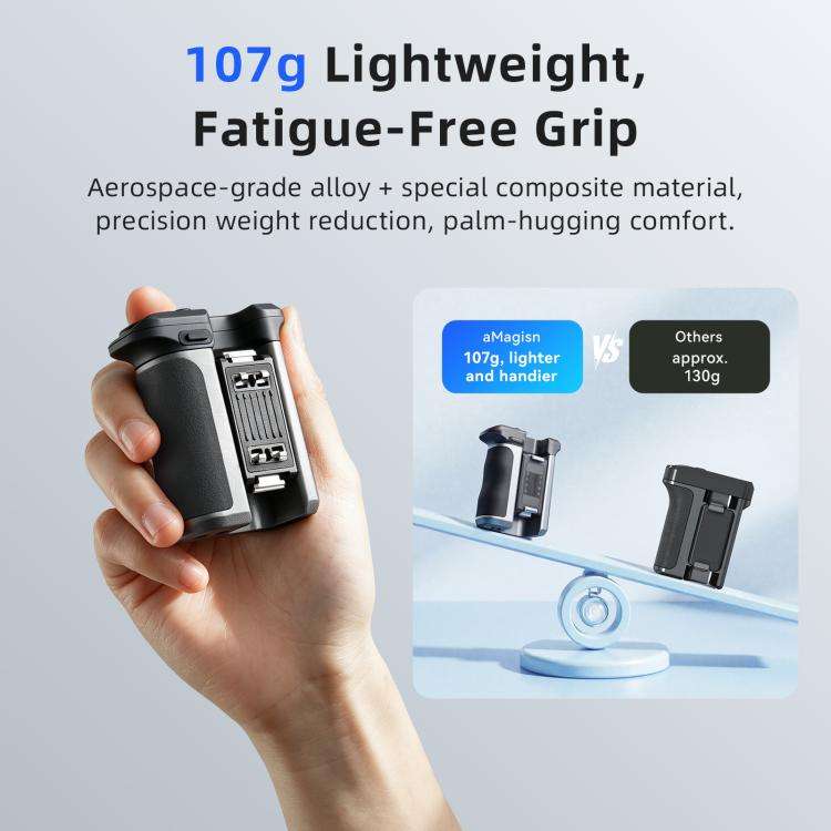 aMagisn Bluetooth Xplorer Grip Kit For Insta360 Ace Pro 2 / Ace Pro / X5 / X4 Air / X4 / X3