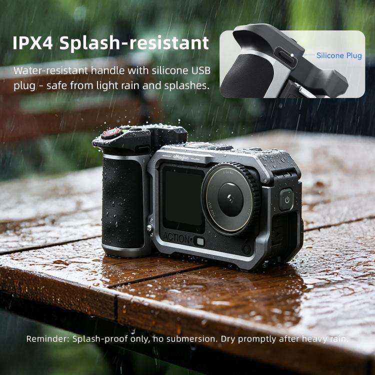 aMagisn Bluetooth Xplorer Grip Kit For Insta360 Ace Pro 2 / Ace Pro / X5 / X4 Air / X4 / X3