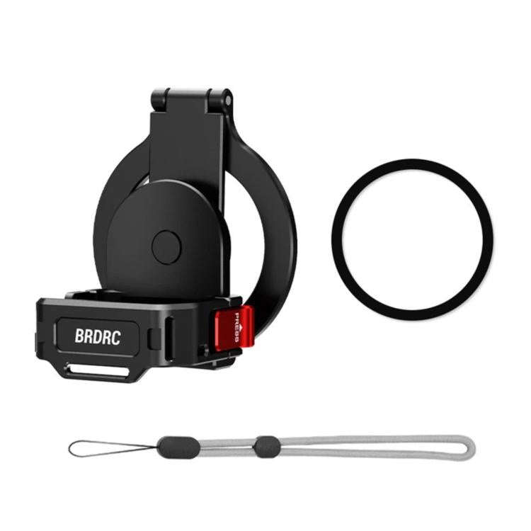 For DJI Osmo Pocket 4 / 4P / 3 BRDRC Teleprompter Magnetic Holder Cold Shoe Extender Phone Clip(B...