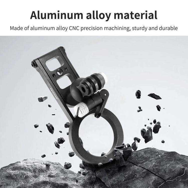 Magnetic Action Camera Mount Base Universal 2-Prong Direct Mount