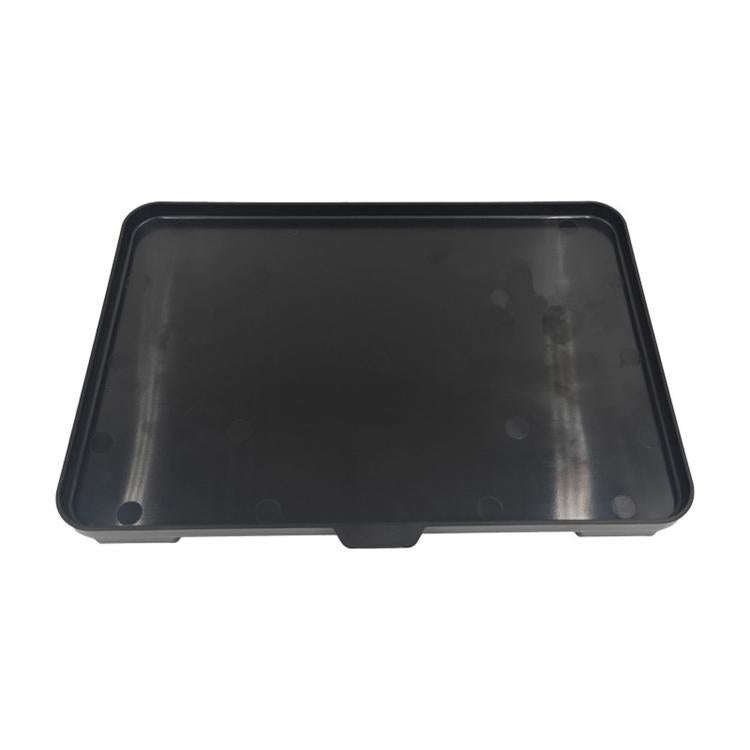 For Thermomix TM7 Protective Screen Cover with Spatula Holder Slot(Black)