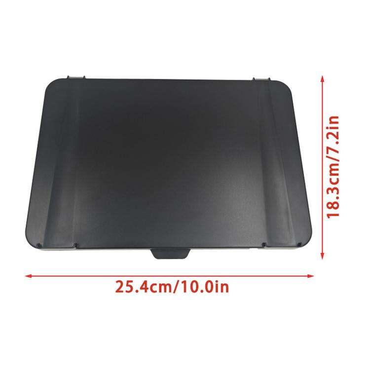 For Thermomix TM7 Protective Screen Cover with Spatula Holder Slot(Black)