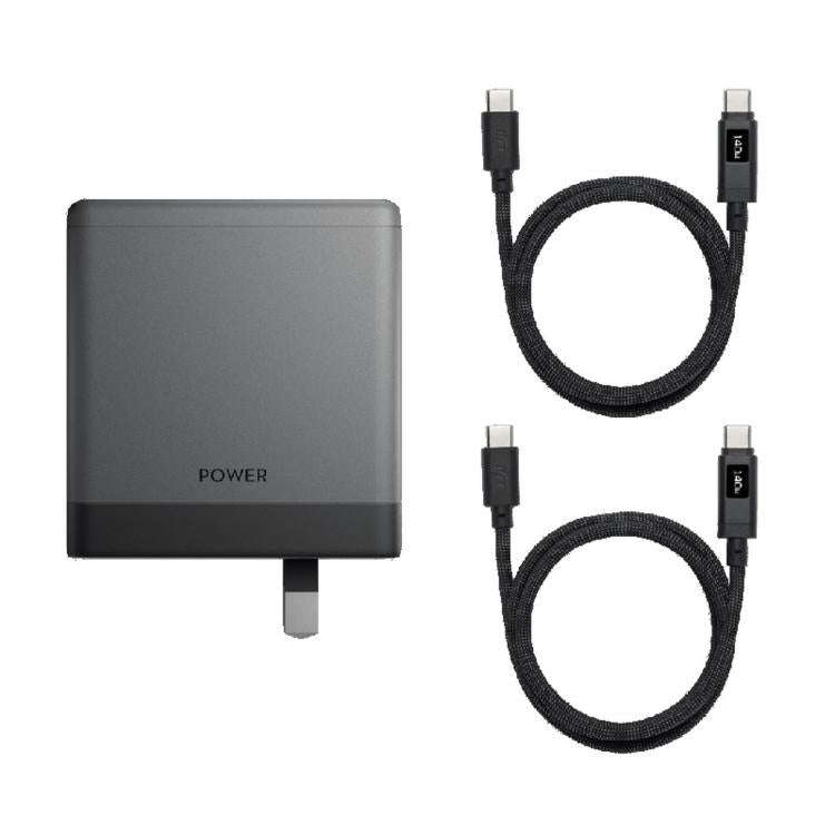 Original 140W GaN Charger For DJI Power, CN Plug With 2 USB-C Cables