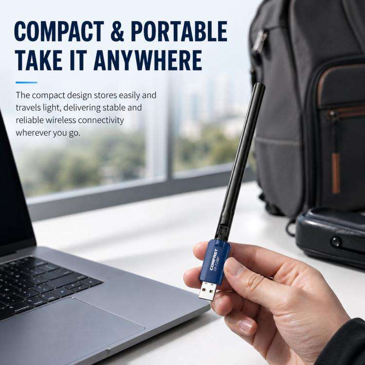 COMFAST CF-733BF WiFi 6 Bluetooth 5.4 USB Adapter AX900 Dual Band Wireless Network Card