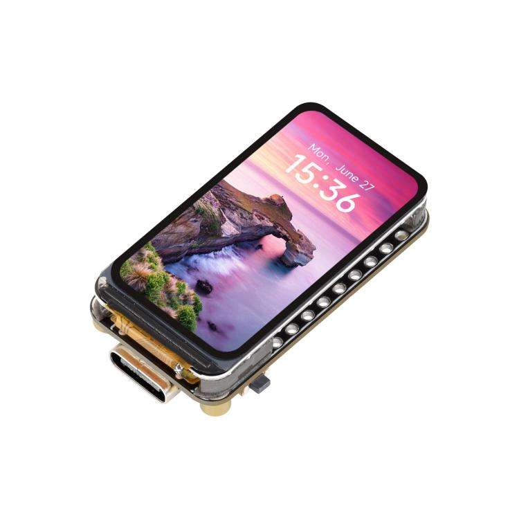 Waveshare ESP32-C5 1.47inch 262K Color LCD Display Development Board Supports Wi-Fi 6 And Bluetoo...