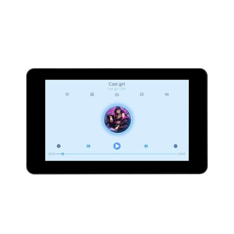WAVESHARE ESP32-S3 7 Inch AI Voice Touch Display Development Board, 800 × 480 Resolution, 5-Poin...