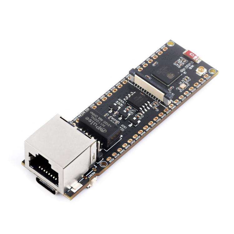 WAVESHARE ESP32-S3 ETH Development Board, 10/100Mbps RJ45 Ethernet Port, Wi-Fi & Bluetooth Suppor...