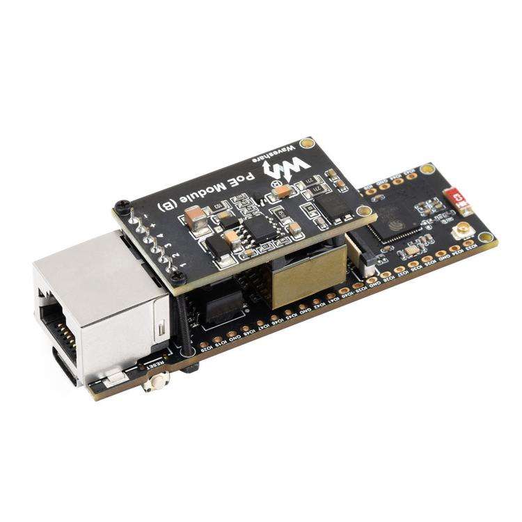 WAVESHARE ESP32-S3 ETH Development Board, 10/100Mbps RJ45 Ethernet Port, Wi-Fi & Bluetooth Suppor...