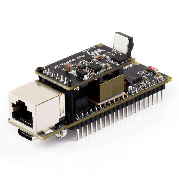 WAVESHARE ESP32-S3 ETH Development Board, 10/100Mbps RJ45 Ethernet Port, Wi-Fi & Bluetooth Suppor...